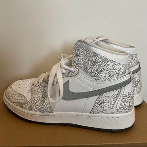 Jordan 1 Retro laser